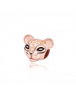 2019 New Arrival 925 srebro koraliki król lew Simba Mufasa Charms fit oryginalny Pandora bransoletki kobiety DIY biżuteria