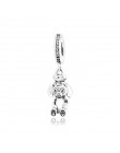 New Arrival 925 srebro koraliki, buldog Puppy Charms fit oryginalne bransoletki Pandora kobiety DIY biżuteria