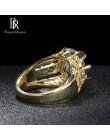 Bague Ringen Hollow out srebro 925 biżuteria niebieski fioletowy kamienie szlachetne pierścień dla kobiet ametyst Sapphire cyrko