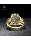 Bague Ringen Hollow out srebro 925 biżuteria niebieski fioletowy kamienie szlachetne pierścień dla kobiet ametyst Sapphire cyrko