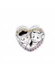 2019 New Arrival 925 srebro koraliki król lew Simba Mufasa Charms fit oryginalny Pandora bransoletki kobiety DIY biżuteria