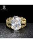 Bague Ringen Hollow out srebro 925 biżuteria niebieski fioletowy kamienie szlachetne pierścień dla kobiet ametyst Sapphire cyrko