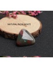 Kamień naturalny Cabochons trójkąt koraliki agat kwarcowy unakite jasper kamień koraliki do tworzenia biżuterii JD kamień korali