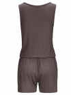 Kobiety letnie pajacyki kombinezon plaża Casual Playsuits Plus rozmiar kombinezon dla kobiet 2020 spodenki plażowe spodnie 5XL b