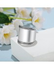 Styl Vintage 925 srebro obrączki obrączki z koronkowa fala pierścionki Fine Jewelry prezent dla kobiet (Lam Hub Fong)