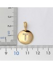 Najwyższa jakość kobiety dziewczęta początkowy naszyjnik listowy złoty 26 liter Charm naszyjniki wisiorki miedź CZ biżuteria spe