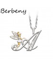 Berbeny Crystal 26 liter kwiatową wróżkę naszyjniki kobiety piękny wróżka skrzydło naszyjnik biżuteria