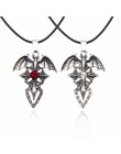 Moda Steampunk odwrócony Pentagram Pan bóg czaszka koza głowa wisiorek naszyjniki satanizm satanistyczny okultystyczny Metal DIY