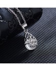 XIYANIKE 925 Sterling Silver Moonlight kocie oko moda wisiorki naszyjniki dla kobiet biżuterii Collares VNS8168