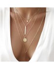 Kobiety złoty i srebrny łańcuszek gwiazda Choker naszyjnik Collana Kolye Bijoux Collares Mujer gargantilha Collier Femme