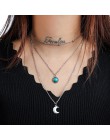 Kobiety złoty i srebrny łańcuszek gwiazda Choker naszyjnik Collana Kolye Bijoux Collares Mujer gargantilha Collier Femme