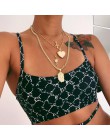 Kobiety złoty i srebrny łańcuszek gwiazda Choker naszyjnik Collana Kolye Bijoux Collares Mujer gargantilha Collier Femme