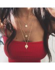 Kobiety złoty i srebrny łańcuszek gwiazda Choker naszyjnik Collana Kolye Bijoux Collares Mujer gargantilha Collier Femme