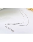 35 cm-80 cm Tiny prawdziwe 925 Sterling Silver Slim okrągły wąż choker łańcuszek naszyjniki kobiety biżuteria dziewczęca włochy 