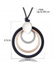 2019 Hotsale Chokers oświadczenie kobiety biżuteria długie naszyjniki naszyjniki kobiety collares mujer kolye bijoux femme