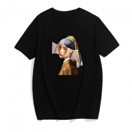 Mercury modny nadruk T-shirt parodia ubrania z krótkim rękawem nowy harajuku top koszulka casual shirt odzież damska Kawaii wega