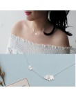 XIYANIKE 925 Sterling Silver śliczne w kształcie słonia moda urocze łańcuch dla kobiet naszyjnik Choker naszyjniki VNS8366