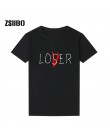 ZSIIBO 2018 film to losers club T koszula kobiety na co dzień z krótkim rękawem przegrany kochanka to zainspirowało vogue T-Shir