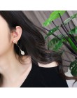 New Arrival moda Metal Trendy kropla wody kobiety dynda kolczyki prosta koreańska biżuteria kobiet długi wisiorek kolczyk