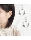 Biżuteria damska kobieca dziewczęca srebrne kolczyki w ucho wiszące długie krótkie okrągłe podłużne