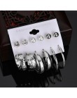 Modyle 2019 New Fashion 12 par/zestaw biały imitacja perły stadniny kolczyki dla kobiet biżuteria akcesoria