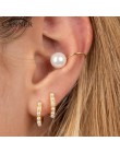 INS minimalistyczny 925 srebro ucho klamra koralik małe koliste kolczyki dla kobiet złoto srebro małe okrągłe kolczyki dziewczyn