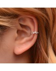 Yobest 1 sztuk w stylu Vintage korona kwiat liść Ear Cuff nie przebite klipsy dla kobiet Trendy Punk małe rzeźbione wydrążone kr