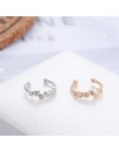 Yobest 1 sztuk w stylu Vintage korona kwiat liść Ear Cuff nie przebite klipsy dla kobiet Trendy Punk małe rzeźbione wydrążone kr