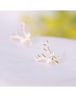 XIYANIKE 925 Sterling Silver Ear Needle proste moda geometria Stud kolczyk osobowość wyrafinowanie kolczyk dla kobiet prezenty 1