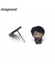 P3332 Dongmanli Magical school Steel Pierce Ear Stud kids śliczne kolczyki dla kobiet kolczyki emaliowane Party biżuteria prezen