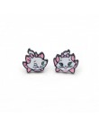 P3332 Dongmanli Magical school Steel Pierce Ear Stud kids śliczne kolczyki dla kobiet kolczyki emaliowane Party biżuteria prezen