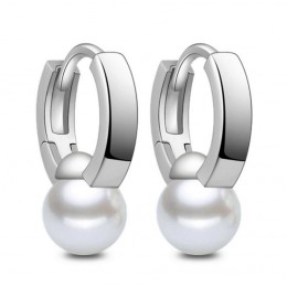 Nowy marka moda 925 Sterling Silver Apollo muszla Pearl luksusowe kolczyki dla kobiet brincos S-E171