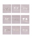 925 Sterling Silver łączenie Cute Animal stadniny kolczyki dla kobiet Casual Style Girl kolczyki osobowość sterling-srebrny-biżu