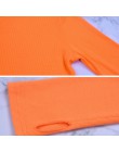 BOOFEENAA Neon kolor golf Crop top z długim rękawem kobiety Sexy Slim jesień zima topy w stylu Streetwear Tshirt Streetwear C70-