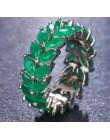 Emmaya nowy modny kryształ zaręczynowy 5 kolorów gorąca sprzedaż pierścionki dla kobiet AAA biały cyrkon Cubic elegancka biżuter