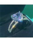 40 style pierścień przyrzeczenia prawdziwe 925 srebro AAAAA Cz kamień komunikat Party obrączka pierścionki dla kobiet biżuteria 