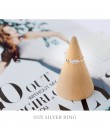 RYOUCUTE 100% prawdziwe 925 Sterling Silver biżuteria moda pióro kulkowe koraliki pierścionki dla kobiet Bijoux oświadczenie ant