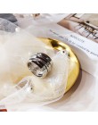 HUANZHI wielowarstwowe osobowości złoty kolor srebrny metalowe otwarte pierścienie minimalistyczny design pierścienie dla kobiet