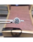 CC 925 pierścionki srebrne dla kobiet cyrkonia kamień okrągły pierścionek zaręczynowy dla nowożeńców biżuteria Drop Shipping CC5