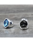 Anslow biżuteria najwyższej jakości Retro duży owalny kryształowy palec pierścień dla kobiet kobiece pary prezent na walentynki 