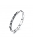 WOSTU gorąca sprzedaż 100% prawdziwe 925 srebro pierścionki dla kobiet kot Rainbow pierścionek na szczęście luksusowe S925 biżut