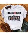 La Casa De Papel BELLA CIAO t koszula kobiety pieniądze Heist dom papieru koszula kobiety krótki rękaw vogue koszulka lato 2020