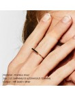 E-manco Minimaliset Punk stal nierdzewna stalowe pierścienie dla kobiet różowe złoto kolor dainty pinky pierścień wieżowych midi