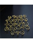 Moda złota srebrna róża złoty A-Z 26 list nazwa początkowa Unisex pierścień dla kobiet mężczyzn pierścienie biżuteria hurtowych