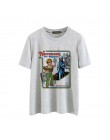 Koreański kpop topy T-shirt damski Ulzzang Streetwear 80s zabawna koszula 90s Vintage nekromancy dla początkujących koszulka z n