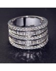 Boho kobieta duże kryształowe cyrkon kamienny pierścień luksusowa moda 925 srebrne dla zakochanych pierścionek zaręczynowy Vinta