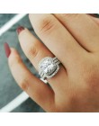 2020 nowy projekt luksusowe 3 sztuk 3 w 1 925 srebro pierścień poduszki zaręczynowy ślub zestaw pierścieni dla kobiet biżuteria 