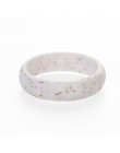 Modny popularny 5 6 7 8 9 rozmiar środowiskowy silikonowy żeński pierścionek dla kobiet dziewczyn Office Lady biżuteria na palce