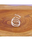 Anenjery osobowość projekt 925 srebro Wrap wokół kota pierścienie dla kobiet dziewczyna biżuteria anillos rozmiar 18mm S-R280