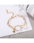 17KM Vintage bransoletka perłowa dla kobiet koreański kobieta kwiat perła bransoletki bransoletka 2020 Charms moda para dostosow